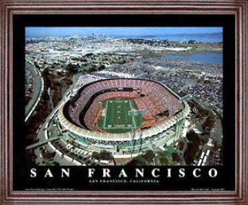 San Francisco 49ers- 3com Park- Framed 26x32 Aerial Photograph