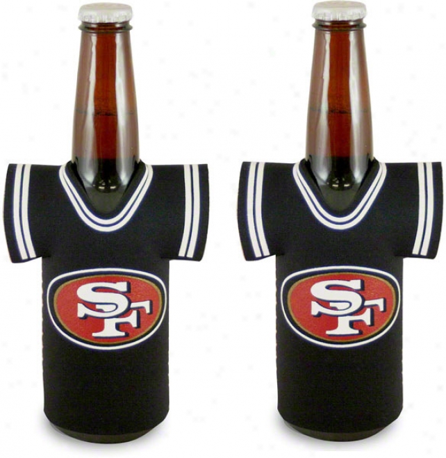 San Francisco 49ers Bottle Jersey Koozie 2-pack