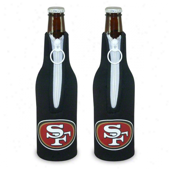 San Francisco 49ers Bottle Koozie 2-pack