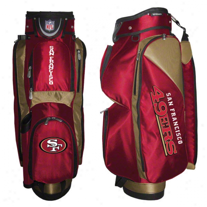 San Francisco 49ers Cart Golf Bag
