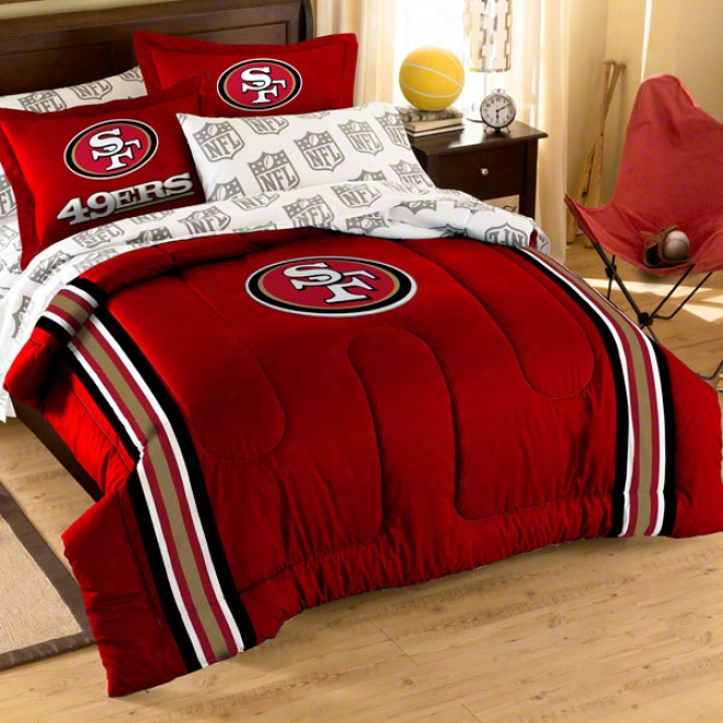 San Francisco 49ers Full Comforter Set