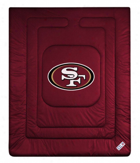 San Francisco 49ers Locker Unoccupied space Comforter - Full/queen Bed