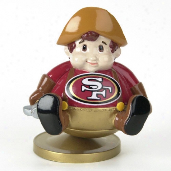 San Francisco 49ers Musical Trifle Mascot