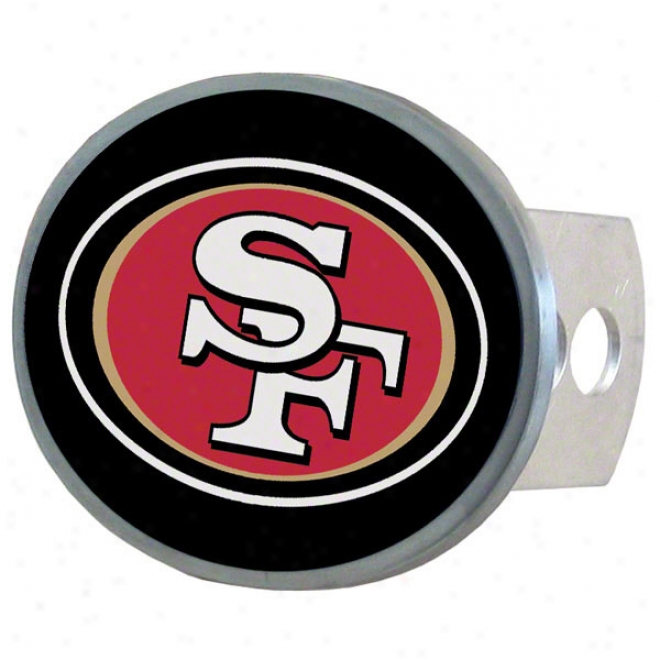 San Francisco 49ers Oval Hitch Cover