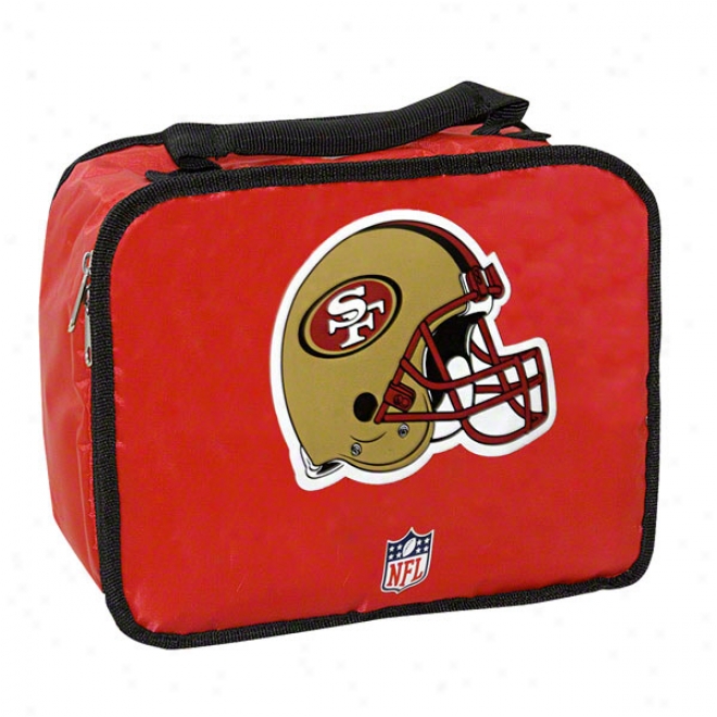 San Francisco 49ers Red Lunch Box