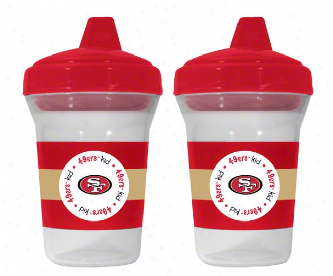 San Francisco 49ers Sippy Cup 2-pack