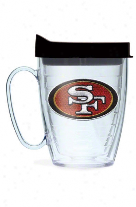 San Francisco 49ers Tervis Acrobat 15 Oz Mug W/ Lid