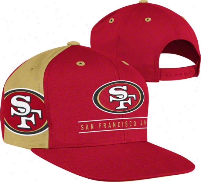 San Francisco 49ers The Bar Snapback Adjustable Hat