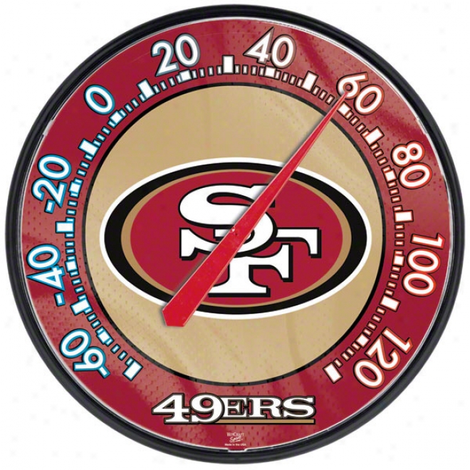 San Francisco 49ers Thermometer