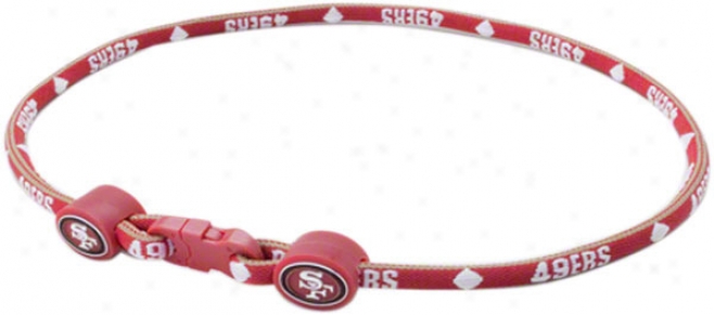 San Francisco 49ers Tjtanium Necklace