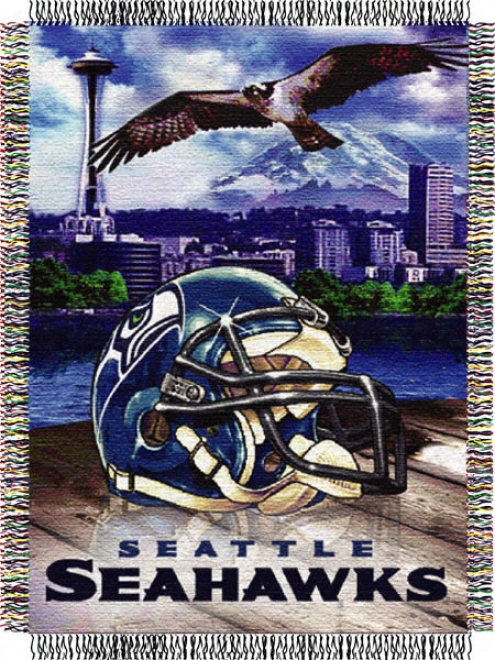 Seattle Seahawks 48x60 Home Field Advantage Tapestry Throw