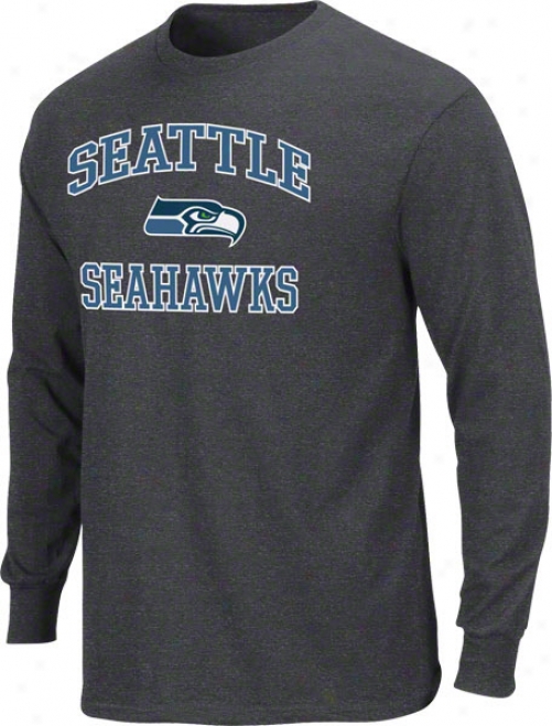 Seattle Seahawks Charclal Heart And Soul Ii Throughout Sleeve T-shjrt