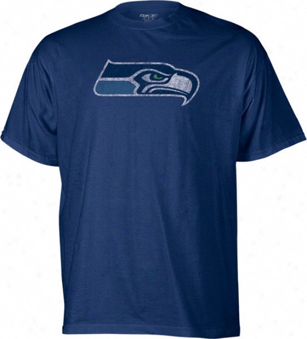 Seattle Seahawks Classic Nfl Throwback Logo T-shirt