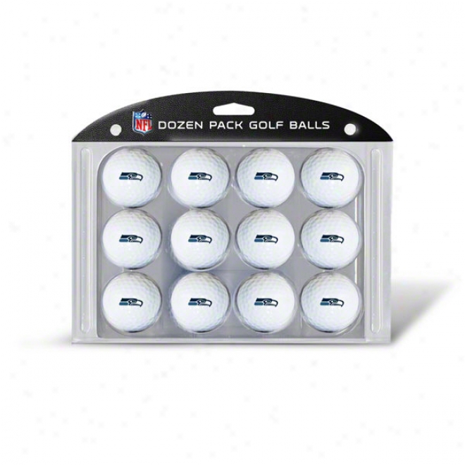 Seattle Seahawks Golf Ball 12 Pack