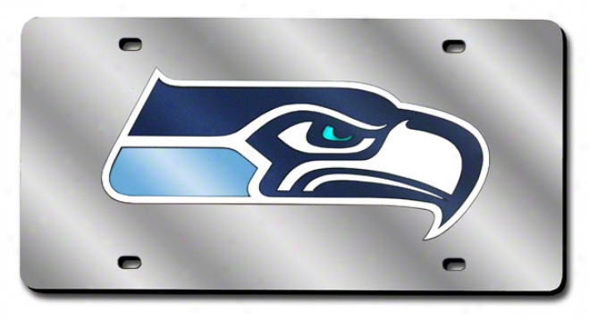 Seattle Seahawks License Plate Laser Tag