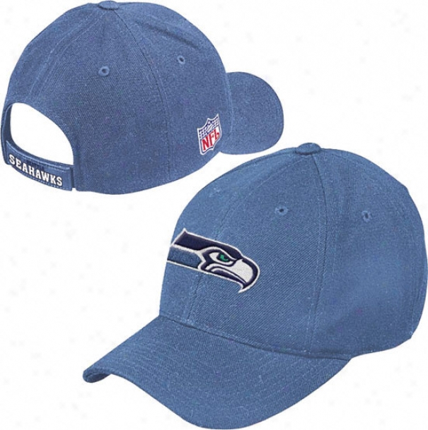 Seattle Seahawks -Illuminate Blue- Bo Adjustable Hat