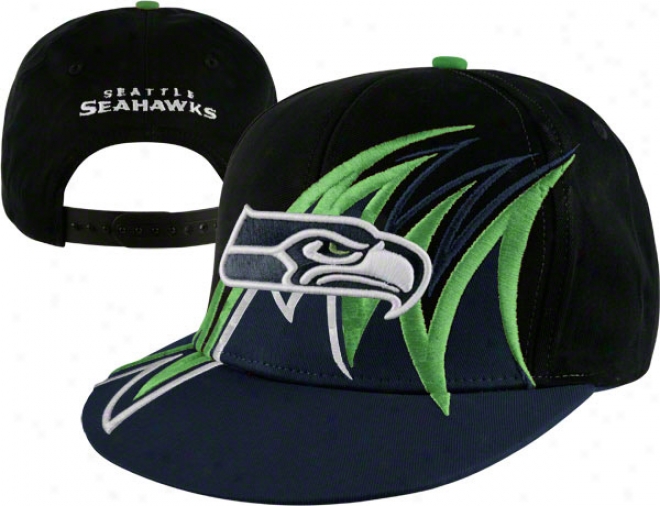 Seattle Seahawks Nfl Slash Snapback Cardinal's office