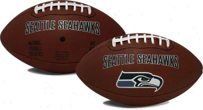 Seattle Seahawks &quotgame Time&quot Full Size Football