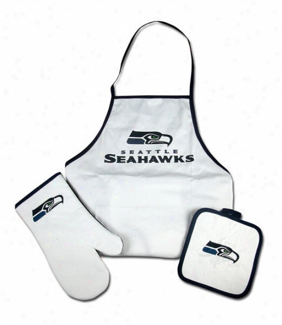 Seattle Seahawks Tailgate & Kitchen Grill Combo Set