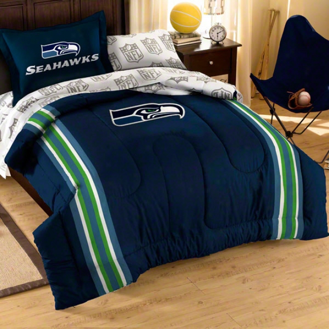 Seattle Seahawks Twin Comforter Set
