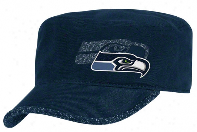 Seattle Seahawks Women's Hat: 2011 2nd Season Player Hook Adjustable Military Cap