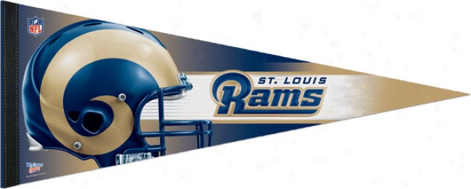 St. Louis Rams 12x30 Premium Pennant