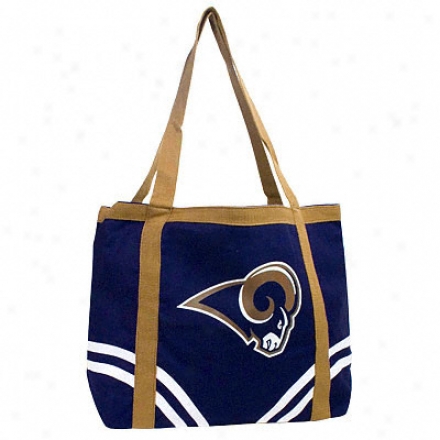 St. Louis Rams Canvas Tailgate Tote