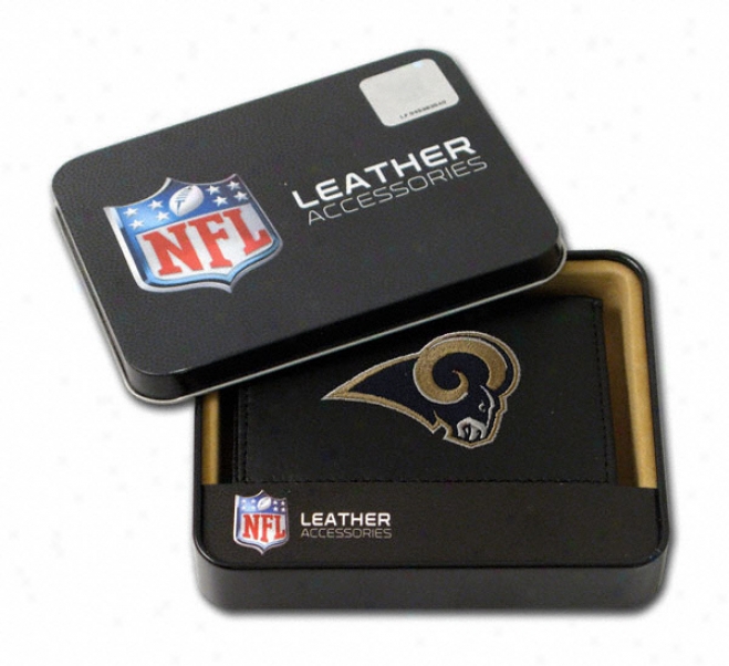 St. Louis Rams Embroidered Trifold Wallet