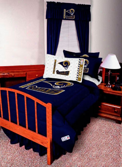 St. Louis Rams Full Bedskirt