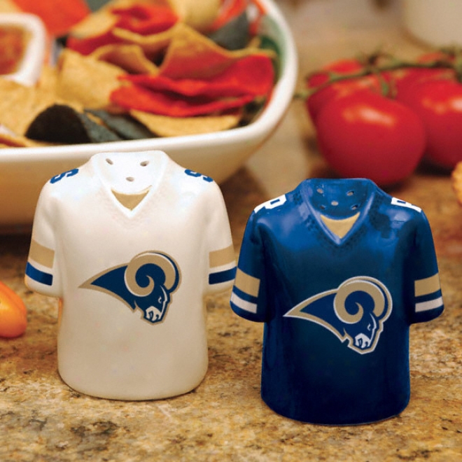 St. Louis Rams Gameday Salt And Pepper Shakers