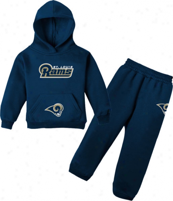 St. Louis Rams Infant Fleece Hoodie And Languish Set