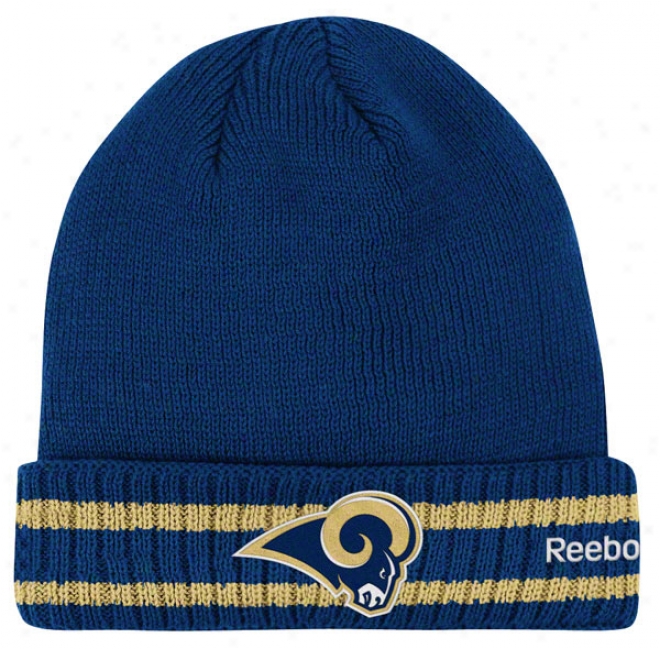 St. Louis Rams Knit Hat: 2011 Coaches Sideline Cuffed Knit Hat