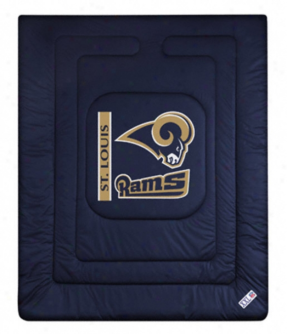 St. Louis Rams Locker Chance Comforter - Full/queen Bed