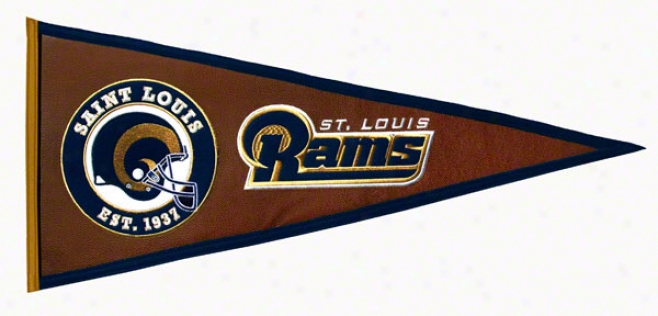 St. Louis Rams Pigskin Pennant