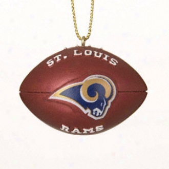 St. Louis Rams Resin Footba Ornament