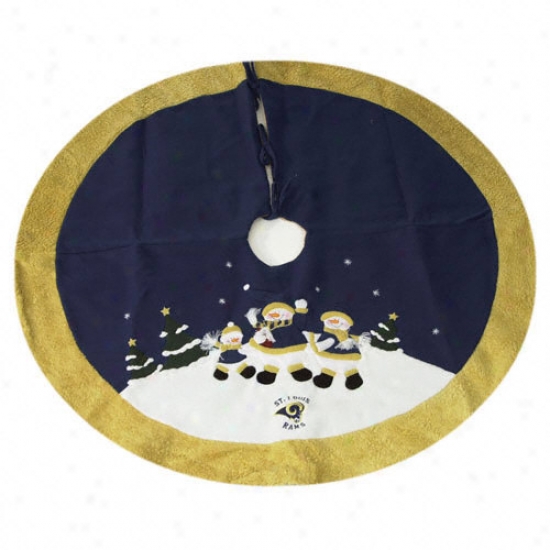 St. Louis Rams Snowman Tree Skirt