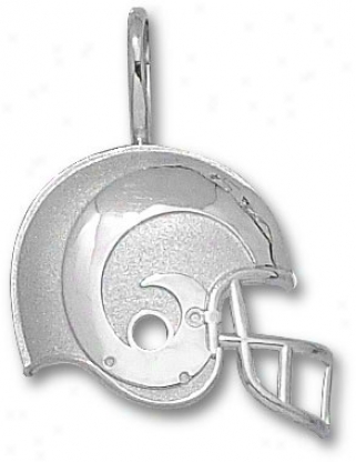 St. Louiz Rams Sterling Silver Helmet Appendix