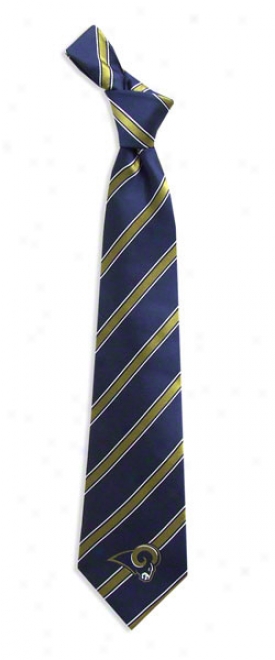 St. Louis Rams Striped Woven Poly Tie