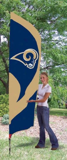 St. Louis Rams Team Pole Flag