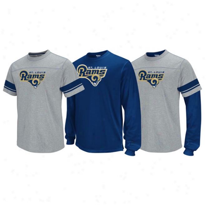 St. Louis Rams Toddler Opton 3-in-1 T-shirt Combo Pack