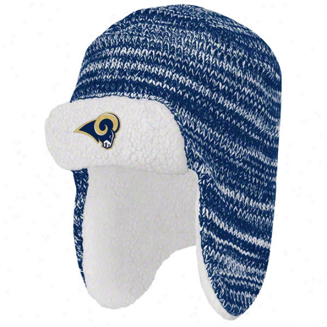 St. Louis Rams Trooper Sherpa Lined Knit Hat