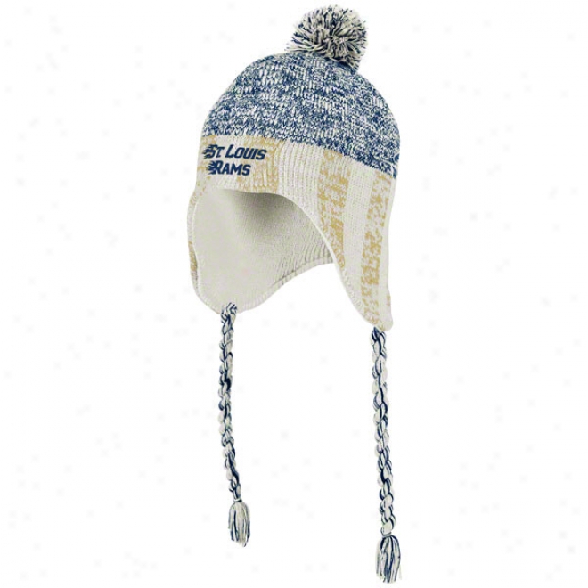 St. Louis Rams Women's Knit Hat: Lifestyle Tassel Pom Join Hat