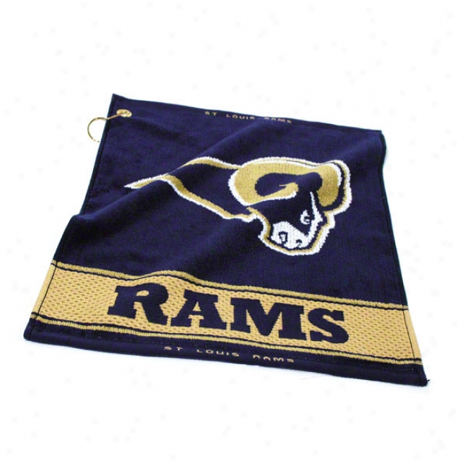 St. Louis Rams Woven Golf Towel