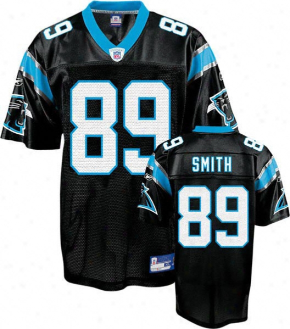 Steve Smith Black Reebok Nfl Carolina Panthers Toddler Jersey