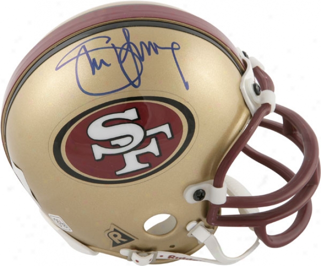 Steve Young San Francisco 49ers Autographed Mini Helmet