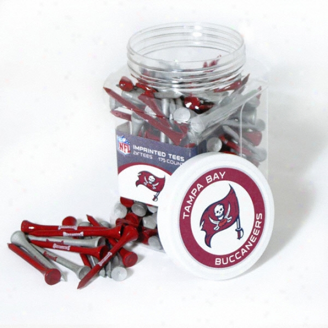 Tampa Bay Buccaneers 175 Pc. Golf Tee Jar