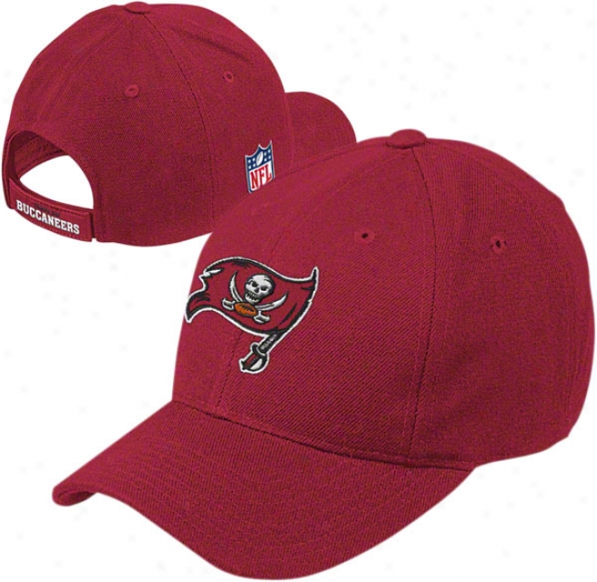 Tampa Bay Buccaneers 2011 Red Bl Adjustabld Hat