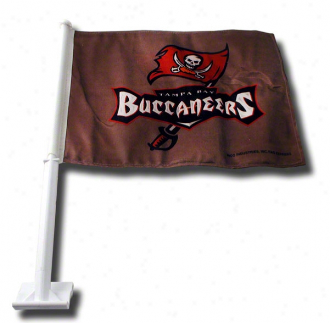 Tampa Bay Buccaneers Car Flag