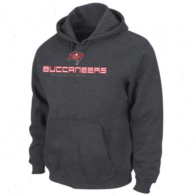 Tampa Bay Buccaneers Charcoal First And Goal Iv Cucullate Sweatshirt