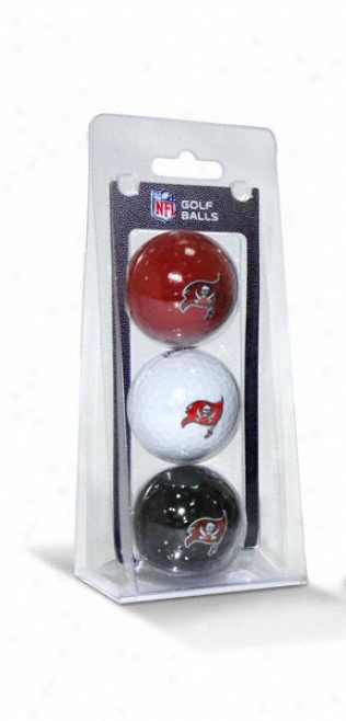 Tapma Bay Buccaneers Golf Ball 3 Pack